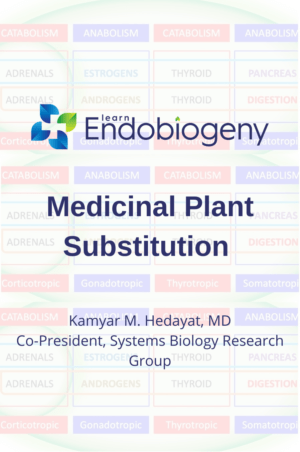 medical plant substitution